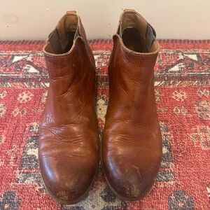 Women’s Brown Leather Ankle Boots